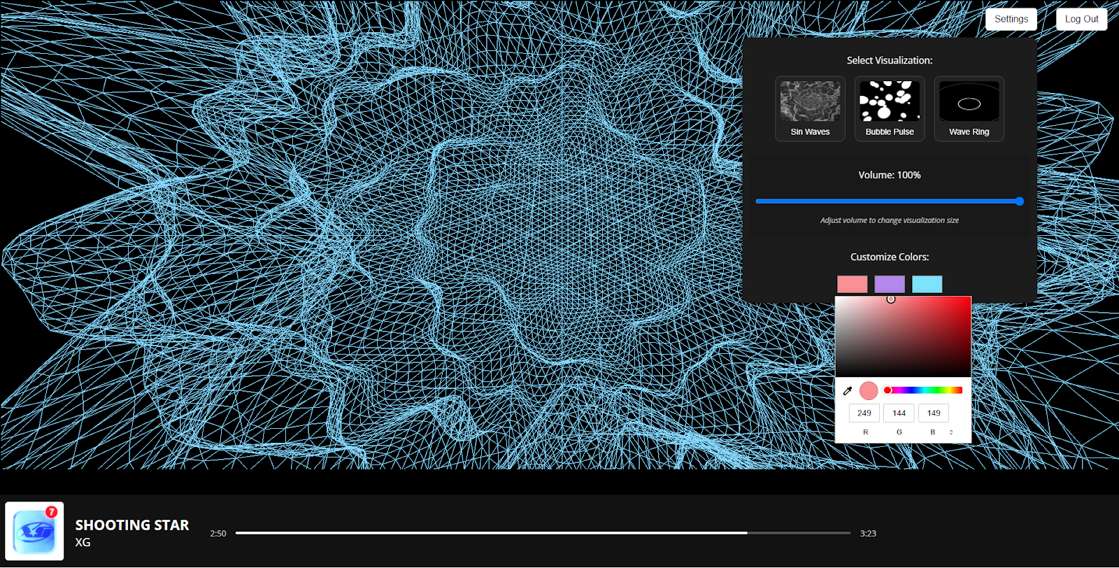 Web App Screenshot